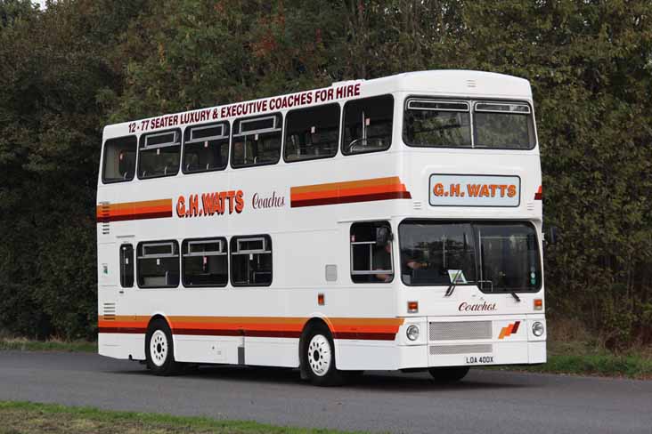 G H Watts former TWM MCW Metrobus LOA400X